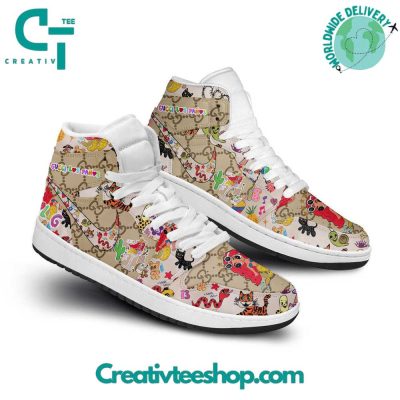 Karol G x Gucci Los Panos Air Jordan 1 Sneaker - soulcals.com