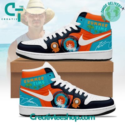 Kenny Chesney Summer Time Air Jordan 1 Sneaker - soulcals.com