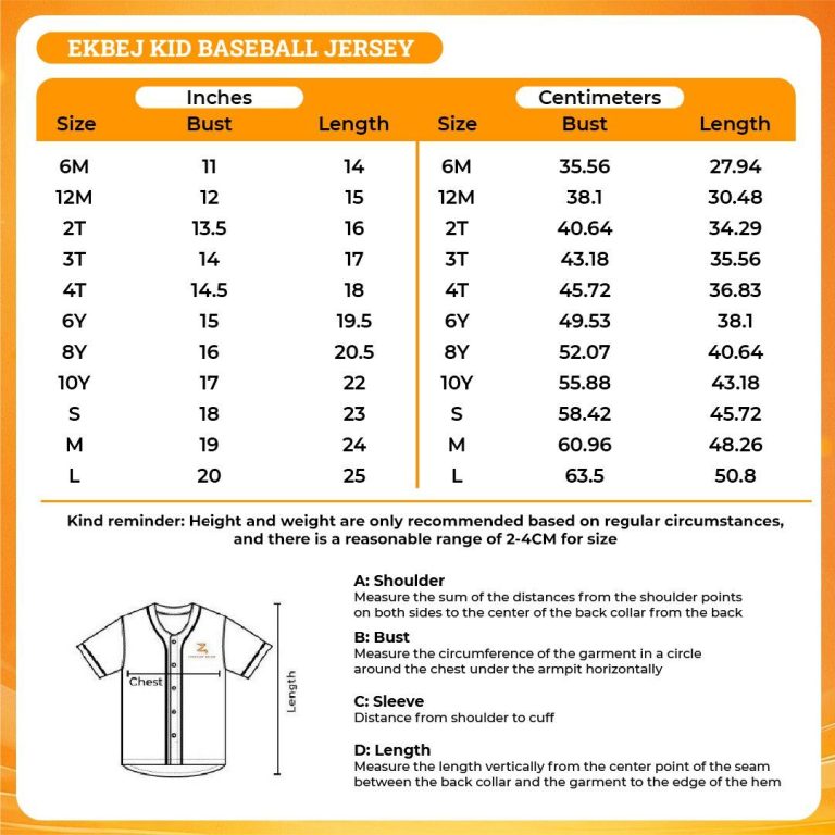 Kid Baseball Jersey Ekbej - demo10