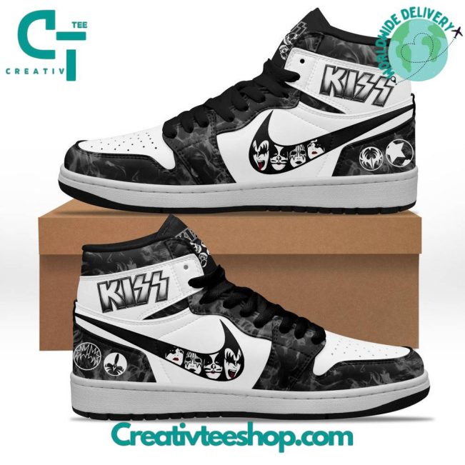 Kiss Band Rock n Roll Lover Air Jordan 1 Sneaker - soulcals.com