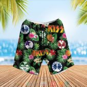 Kiss Band Pineapple Black Green Hawaiian Shirt Shorts 1 768x768 1.jpg - demo10