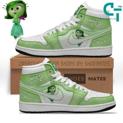 Inside Out 2 Disgust Air Jordan 1 Sneaker - soulcals.com