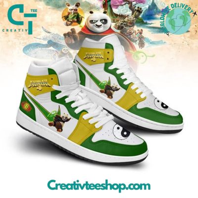 Kung Fu Panda 4 Air Jordan 1 Sneaker - soulcals.com