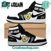 Kurt Cobain Black Air Jordan 1 Sneaker - demo10