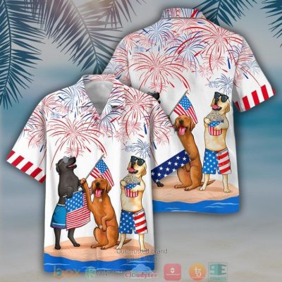 Labrador Independence Day Is Coming Hawaiian Shirt, Shorts - Hot Sale 2025