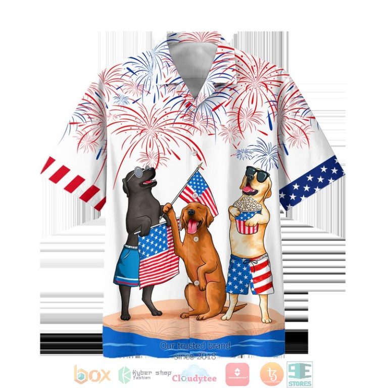 Labrador Independence Day Is Coming Hawaiian Shirt, Shorts - Hot Sale 2025