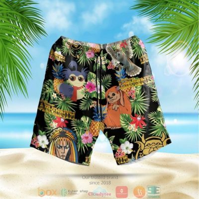 Labyrinth Film Pineapple Black Hawaiian Shirt, Shorts - Hot Sale 2025