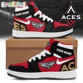 Las Vegas Aces Basketball Team Air Jordan 1 Hightop Shoes