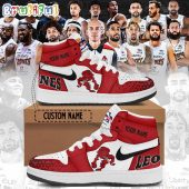 Leones De Ponce Basketball 2024 Air Jordan 1 Hightop Shoes