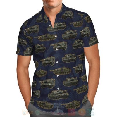 Leopard 2 German Army Hawaiian Shirt, Short - Hot Sale 2025