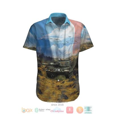 Leopard 2 German Army Hawaiian Shirt, Shorts - Hot Sale 2025