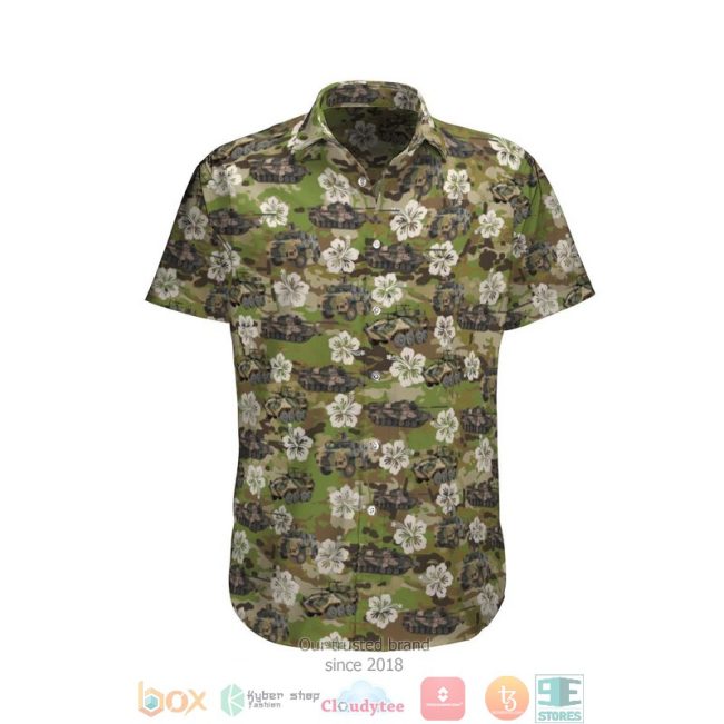 Leopard And Aslav, Bushmaster Australian Army Hawaiian Shirt, Short - Hot Sale 2025