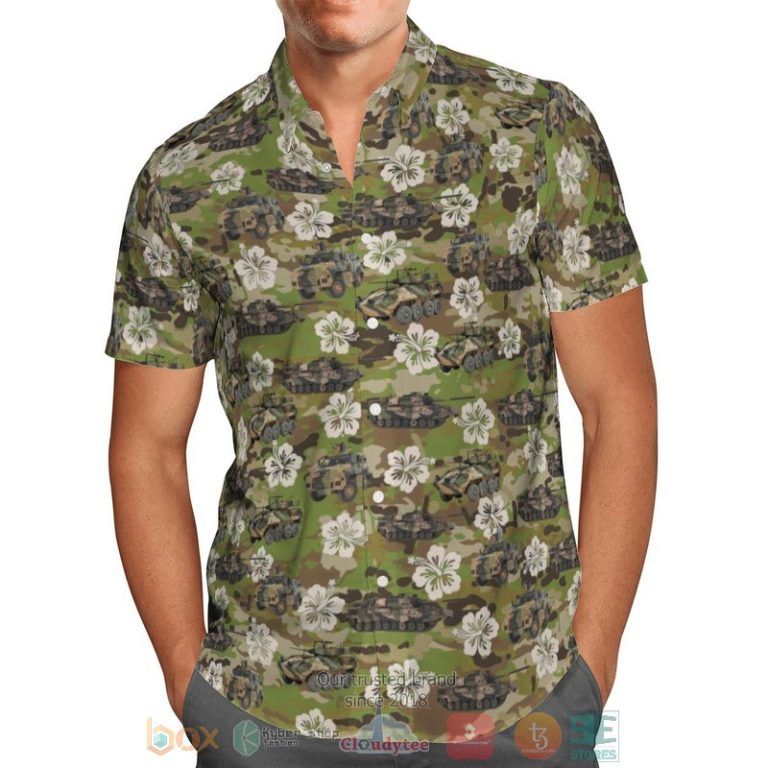 Leopard And Aslav, Bushmaster Australian Army Hawaiian Shirt, Shorts - Hot Sale 2025