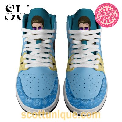 Liam Gallagher Nike Air Jordan 1 High Top Sneakers -Soulcals.com