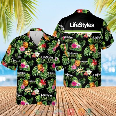 Lifestyles Ultra Sensitive Condoms Pineapple Hawaiian Shirt, Shorts - Hot Sale 2025
