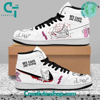 Lil Peep Get Cake Die Young Air Jordan 1 Sneaker - soulcals.com