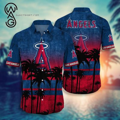 Los Angeles Angels Baseball Team Combo Hawaiian Shirt And Shorts - Hot Sale 2025