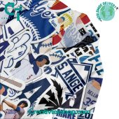 Los Angeles Dodgers Dynamic Emblem Hawaiian Set - demo10