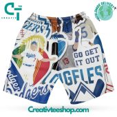 Los Angeles Dodgers Dynamic Emblem Hawaiian Set - demo10