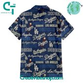 Los Angeles Dodgers Fusion Hawaiian Set - demo10