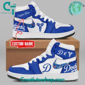 Los Angeles Dodgers x Kobe Mamba Job Finished Air Jordan 1 Sneaker - soulcals.com