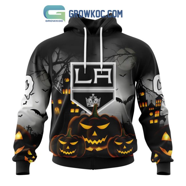 Los Angeles Kings NHL Special Pumpkin Halloween Night Hoodie T Shirt