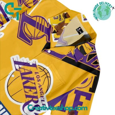 Los Angeles Lakers Team Hawaiian Set - Teesmith