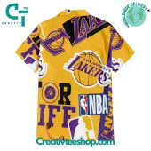 Los Angeles Lakers Team Hawaiian Set - demo10