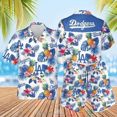 Los Angeles Dodgers Mlb Pineapple Hawaiian Shirt, Shorts - Hot Sale 2025