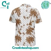 Louis Vuitton Brown Palm Tree Summer 2024 Hawaiian Set - demo10
