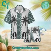 Louis Vuitton Green Palm Tree Summer 2024 Hawaiian Set - demo10