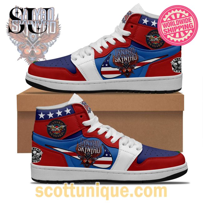 Lynyrd Skynyrd Nike Air Jordan 1 High Top Sneaker -Soulcals.com
