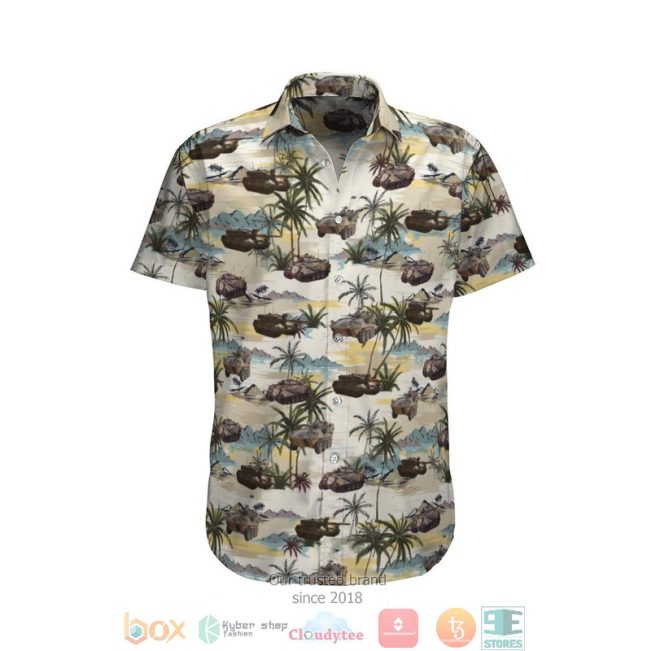 M113A1, Aslav And Leopard Australian Army Coconut Hawaiian Shirt, Short - Hot Sale 2025