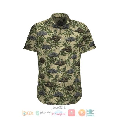 M1A1 Abram?S Australian Army Pineapple Hawaiian Shirt, Shorts - Hot Sale 2025