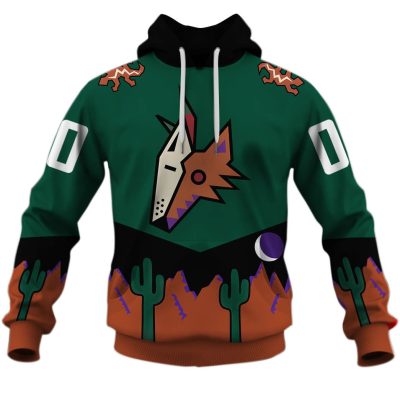 Personalized Phoenix Coyotes / Arizona Coyotes 90s Vintage Alt. Jersey - WinGear.shop - Personalize Your Own New & Retro Sports Jerseys, Hoodies, T Shirts