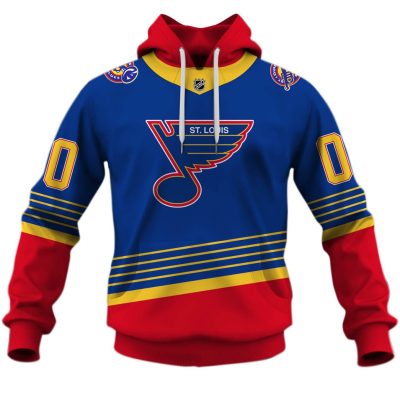 Personalized St. Louis Blues Throwback Vintage NHL Hockey Away Jersey - WinGear.shop - Personalize Your Own New & Retro Sports Jerseys, Hoodies, T Shirts