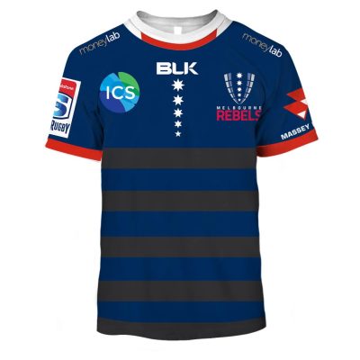 Personalise MELBOURNE REBELS 2020 SUPER RUGBY JERSEY - OldSchoolThings - Personalize Your Own New & Retro Sports Jerseys, Hoodies, T Shirts