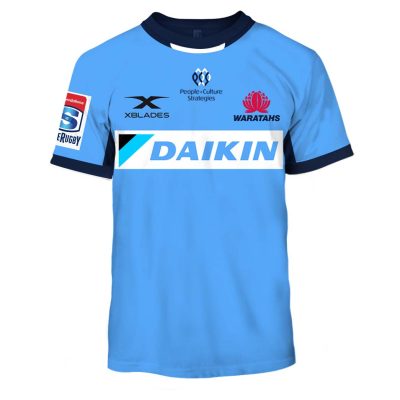 Personalise NSW WARATAHS 2020 SUPER RUGBY JERSEY - OldSchoolThings - Personalize Your Own New & Retro Sports Jerseys, Hoodies, T Shirts