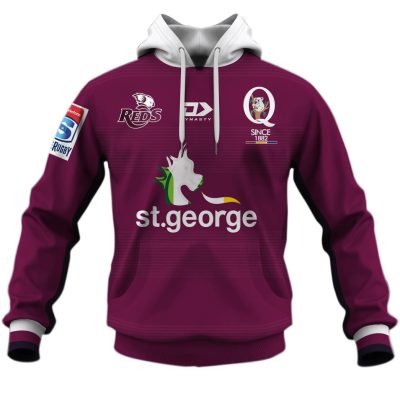 Personalise QUEENSLAND REDS 2020 SUPER RUGBY HOME JERSEY - OldSchoolThings - Personalize Your Own New & Retro Sports Jerseys, Hoodies, T Shirts