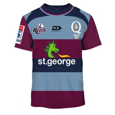 Personalise QUEENSLAND REDS 2020 SUPER RUGBY AWAY JERSEY - OldSchoolThings - Personalize Your Own New & Retro Sports Jerseys, Hoodies, T Shirts