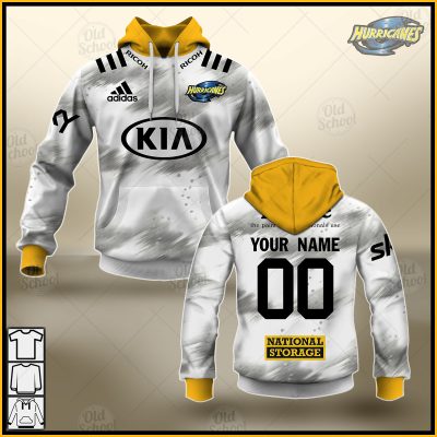 Personalised Wellington Hurricanes Super Rugby Alternate Jersey - OldSchoolThings - Personalize Your Own New & Retro Sports Jerseys, Hoodies, T Shirts