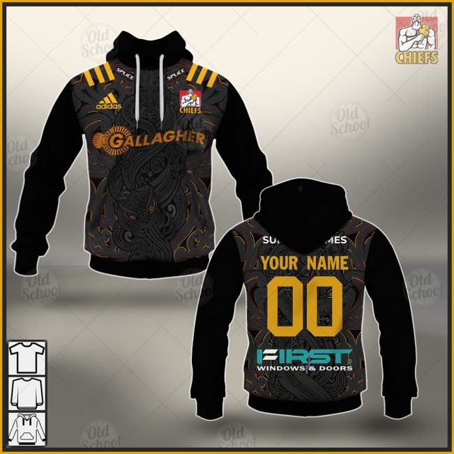 Personalised Gallagher Chiefs Super Rugby 2021 Home Jersey - OldSchoolThings - Personalize Your Own New & Retro Sports Jerseys, Hoodies, T Shirts