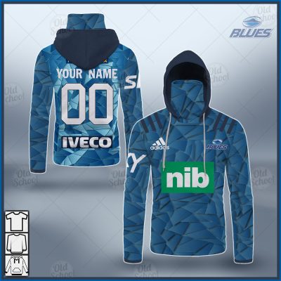 Personalised Auckland Blues Super Rugby 2021 Home Jersey - OldSchoolThings - Personalize Your Own New & Retro Sports Jerseys, Hoodies, T Shirts