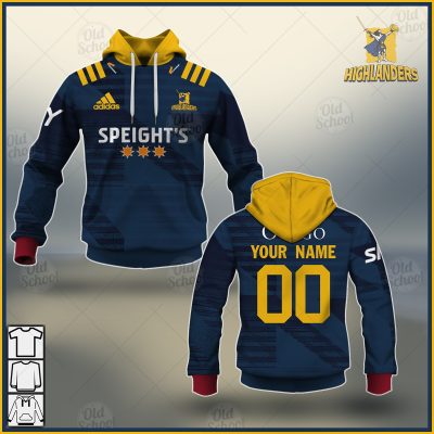 Personalised Super Rugby 2021 OTAGO HIGHLANDERS Home Jersey - OldSchoolThings - Personalize Your Own New & Retro Sports Jerseys, Hoodies, T Shirts
