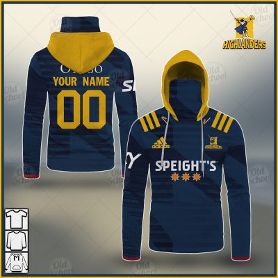 Personalised Super Rugby 2021 OTAGO HIGHLANDERS Home Jersey - OldSchoolThings - Personalize Your Own New & Retro Sports Jerseys, Hoodies, T Shirts
