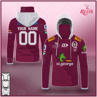Personalised Super Rugby QUEENSLAND REDS Home Jersey - OldSchoolThings - Personalize Your Own New & Retro Sports Jerseys, Hoodies, T Shirts