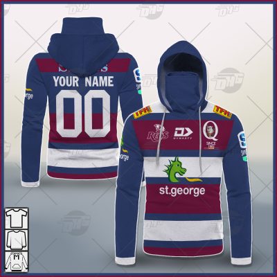 Personalised Super Rugby QUEENSLAND REDS Away Jersey - OldSchoolThings - Personalize Your Own New & Retro Sports Jerseys, Hoodies, T Shirts