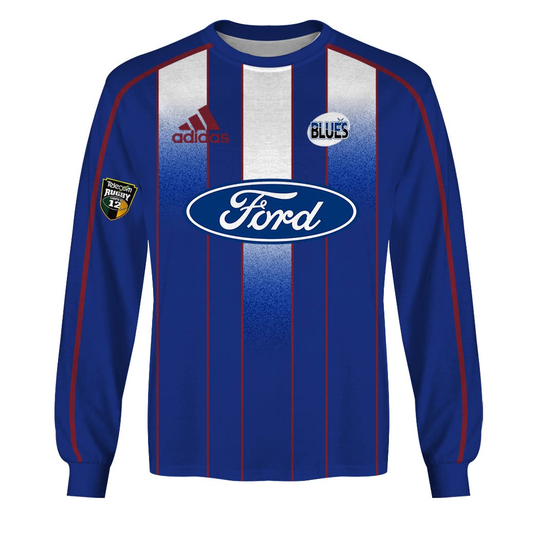 Personalise Throwback Auckland Blues Super Rugby Vintage Jersey 2000 - OldSchoolThings - Personalize Your Own New & Retro Sports Jerseys, Hoodies, T Shirts