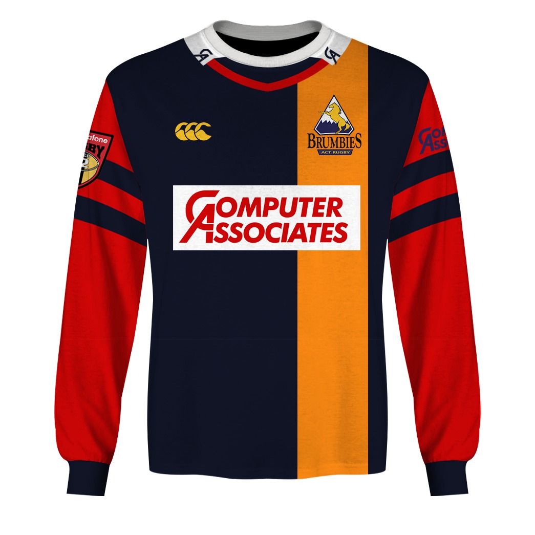 Personalize Throwback Super Rugby Brumbies Vintage Away Jersey 1999 - OldSchoolThings - Personalize Your Own New & Retro Sports Jerseys, Hoodies, T Shirts Personalize Throwback Super Rugby Brumbies Vintage Away Jersey 1999 - OldSchoolThings - Personalize Your Own New & Retro Sports Jerseys, Hoodies, T Shirts