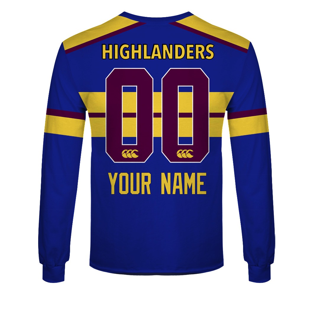 Personalise Throwback Otago Highlanders Super Rugby Vintage Jersey 1997 - OldSchoolThings - Personalize Your Own New & Retro Sports Jerseys, Hoodies, T Shirts